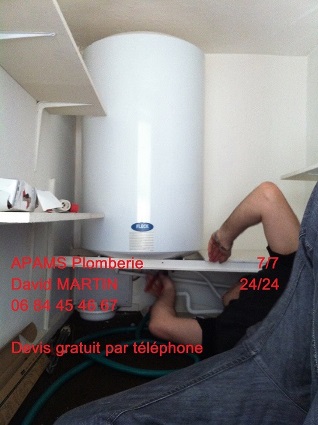 apams plomberie La Mulatiere pose et installation de chauffe eau